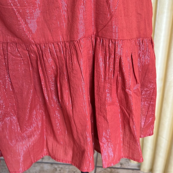 Linden Street Studio Balloon Sleeve Mini Dress. - Picture 3 of 10